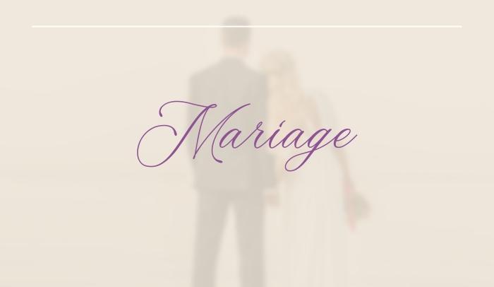 Mariage