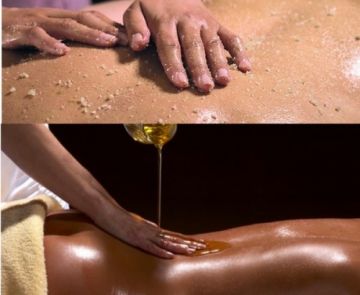 Gommage Corps + Massage au choix